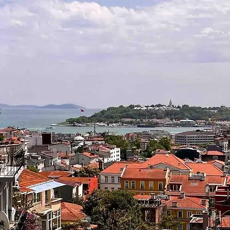 View Near Istiklal Street At Galatasaray *
