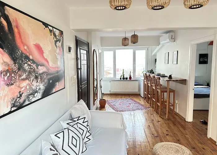 View Near Istiklal Street At Galatasaray *