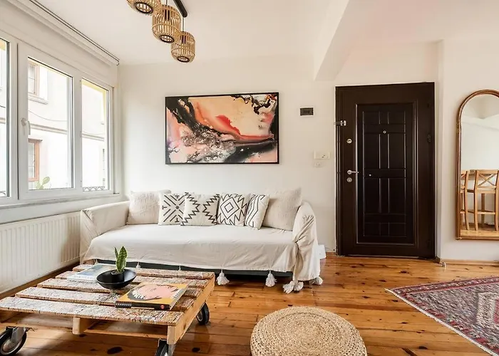 View Near Istiklal Street At Galatasaray